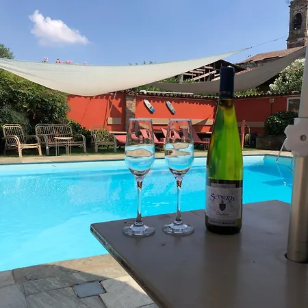 Pensionat La Canonica Con Piscina A Padernello